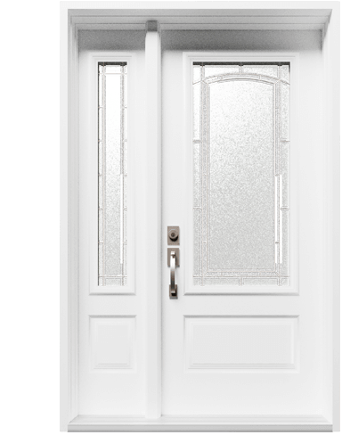 An image of an entry door by Northern Comfort Windows and Doors.