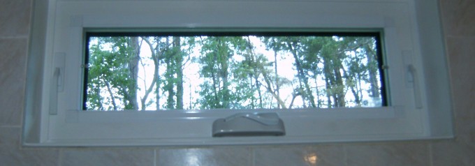 bathroom awning window